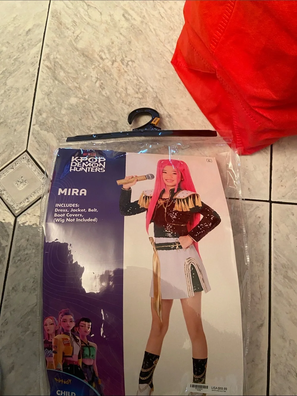 Spirit Mira Kids Costume - Black, White & Gold
